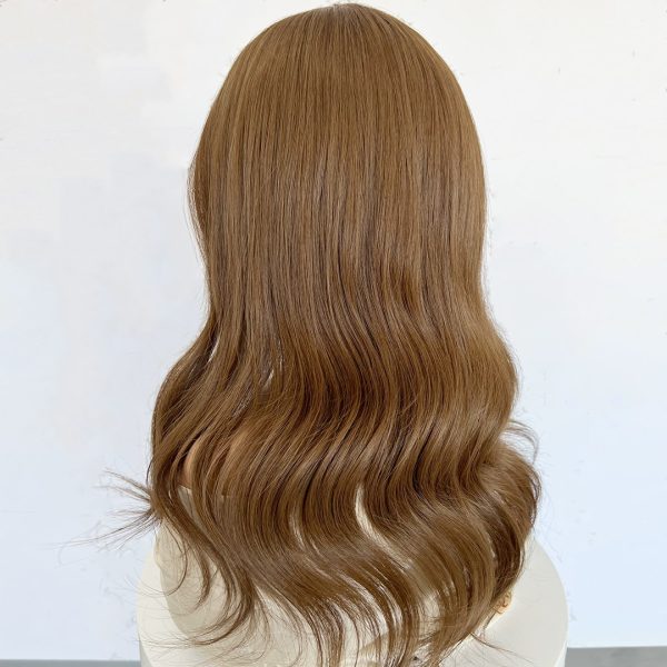 Silk Top Hair Toppers for Women – Asha, 100% Virgin Human Hair, Natural Volume, and Seamless Coverage